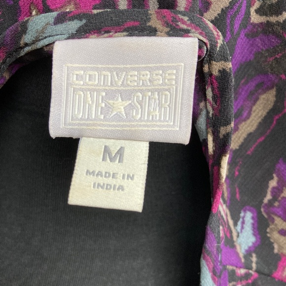 Purple Floral Mandala-Like Blouse - Picture 6 of 8